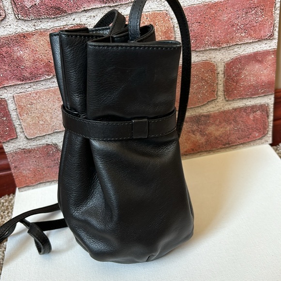 Authentic Celine triomphe Leather Vintage Bucket Bag - Picture 11 of 16